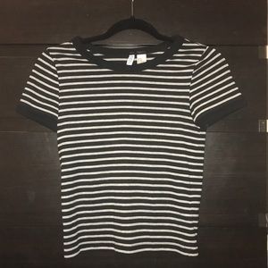 H&M Stripped T-shirt